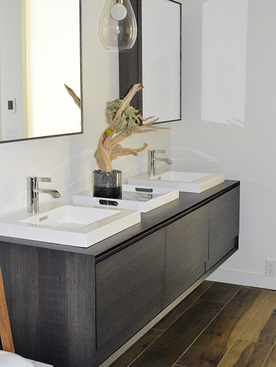 kitchen remodeling, floating vanity, clean lines master suite remodel