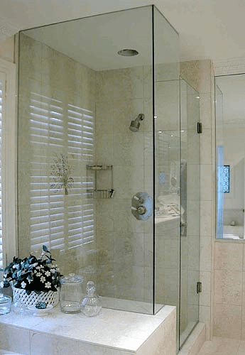 frameless shower enclosure 