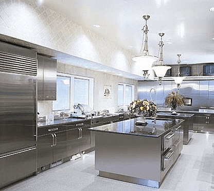 stainless steel home remodel